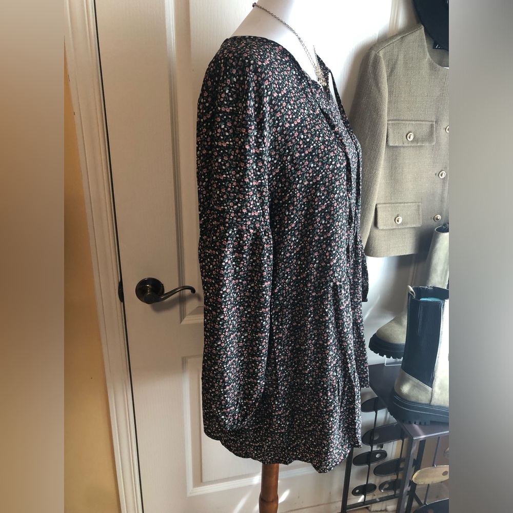 NWT Floral TUNIC Mini Dress EN/KAY - Picture 4 of 12